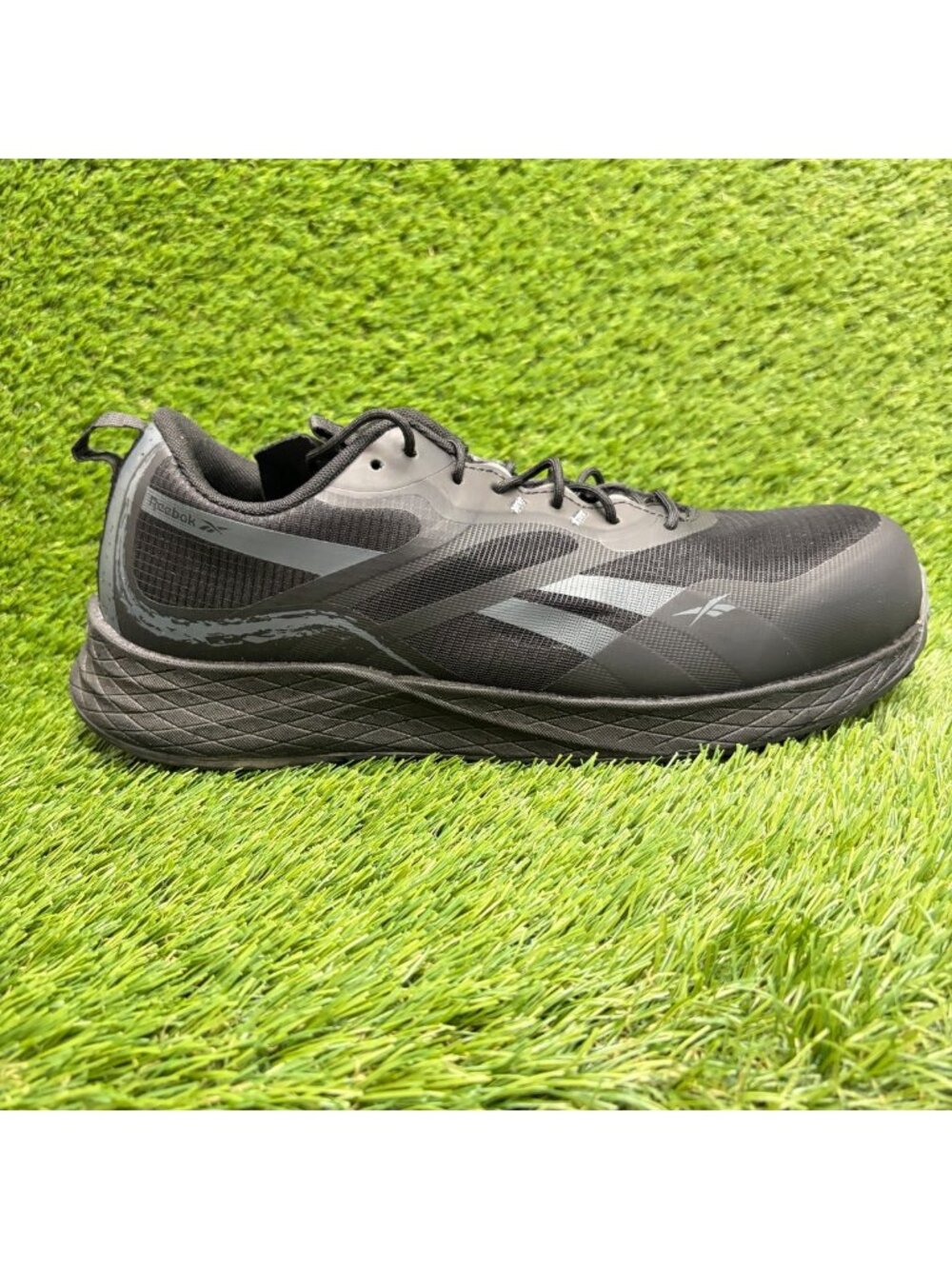 Reebok Floatride Energy 3 Adventure Mens Size 12 Black Composite Toe Work Shoes